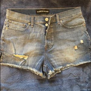 Express Jean shorts NWT size 12
